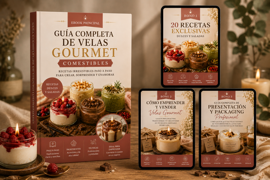 Entrá Hoy al Negocio de las Velas Gourmet Comestibles | Guía Completa + Bonos